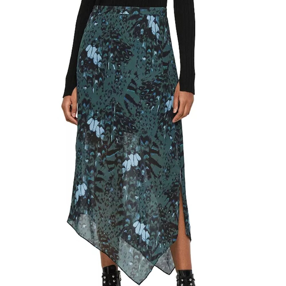 AllSaints Rhea Wing Skirt